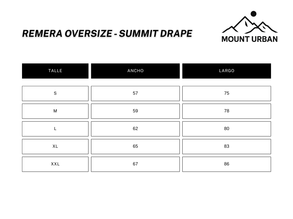 PACK 2 REMERAS OVERSIZE - SUMMIT DRAPE